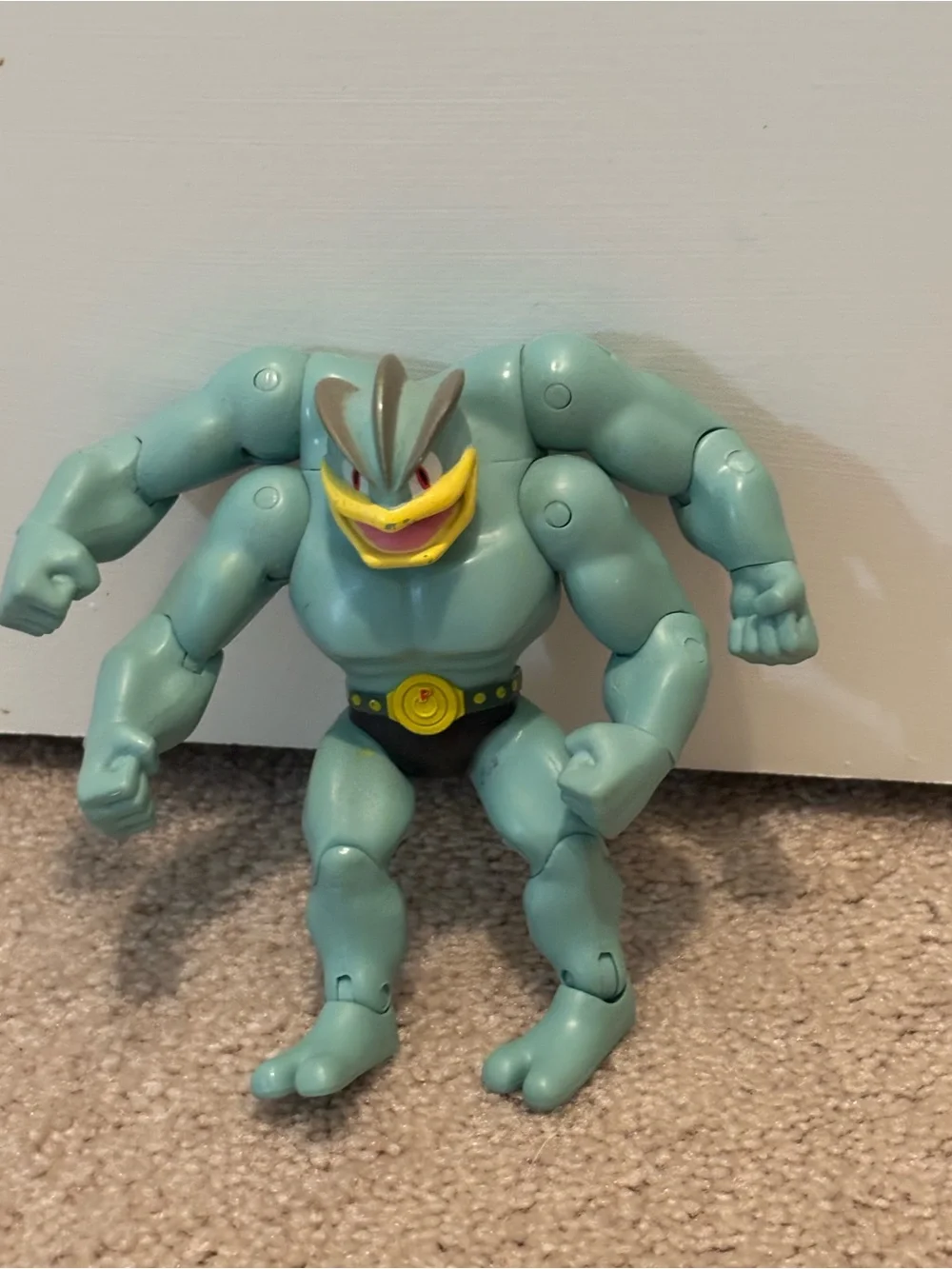 Pokemon Tomy Machamp Articulated 2016 Four-Armed Action Figure Kids Toys